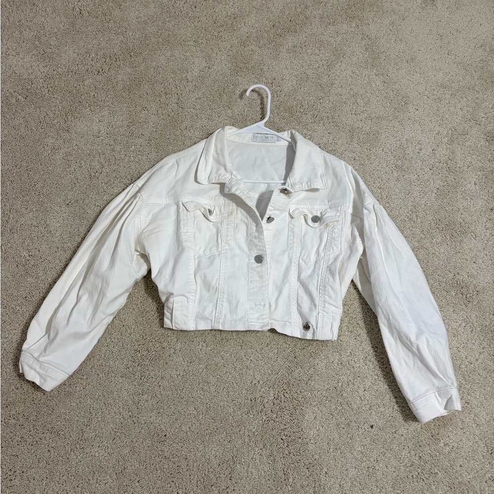 White Jean Jacket